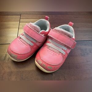 Stride Rite Baby Girl Pink Shows Size 4